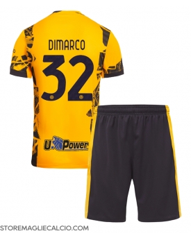 Inter Milan Federico Dimarco #32 Maglia Gara Terza Repliche 2024-25 Bambino Maniche Corte